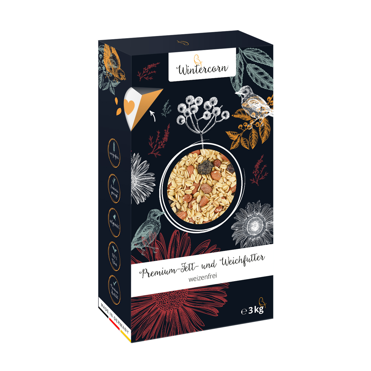 Wintercorn Fettfutter Verpackung