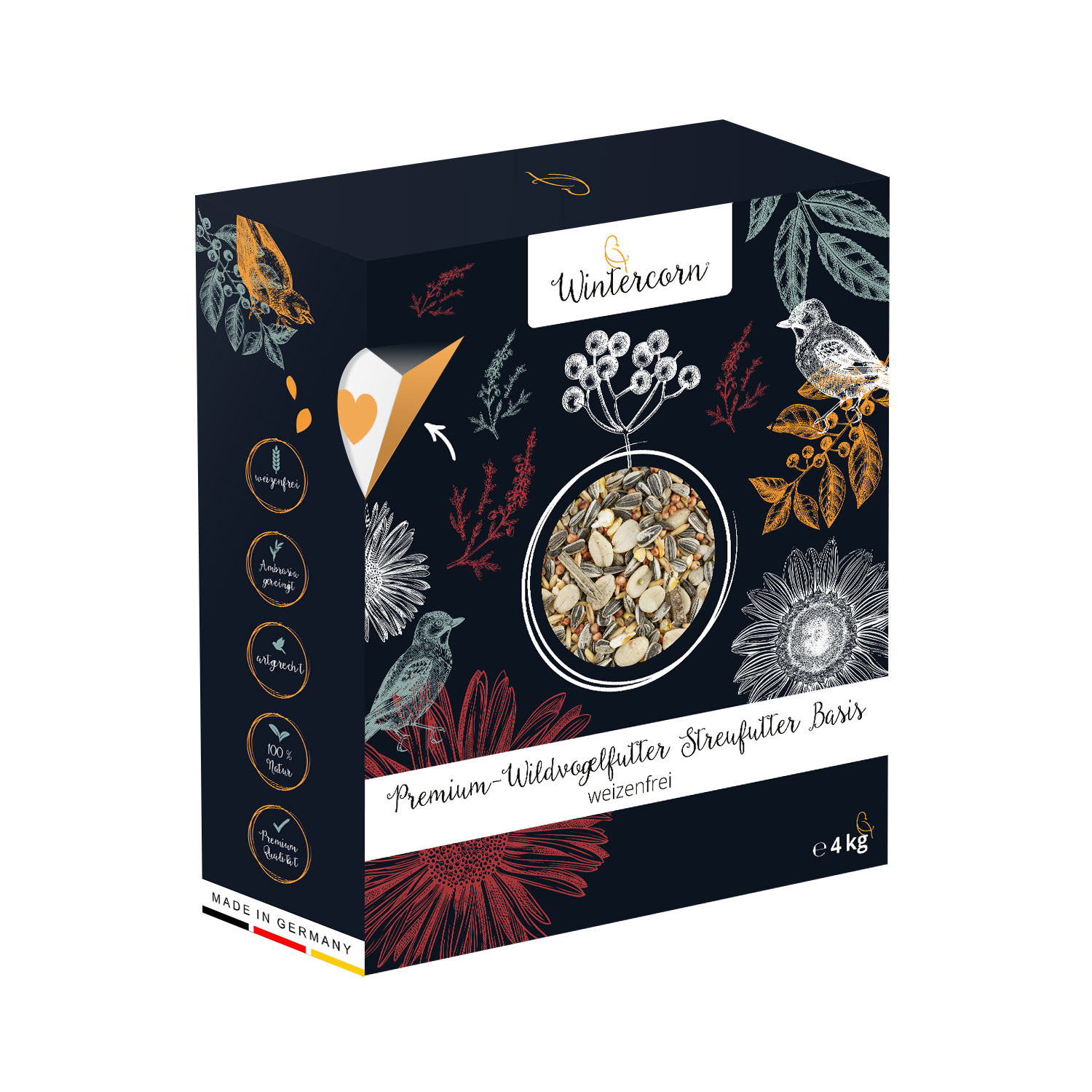 Wintercorn Wildvogelfutter Verpackung